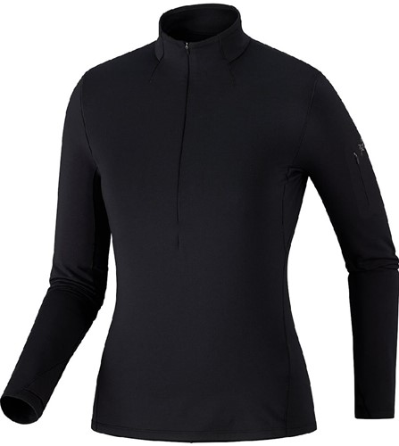 Arc'teryx Rho Zip Neck W - Black - S