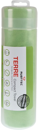 Rubytec Terre Compact Towel - Green - L