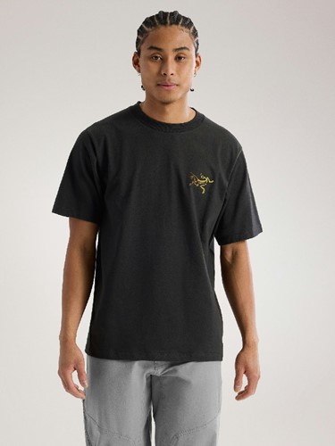 Arc'teryx Kragg Cotton Logo SS M - 24K Black