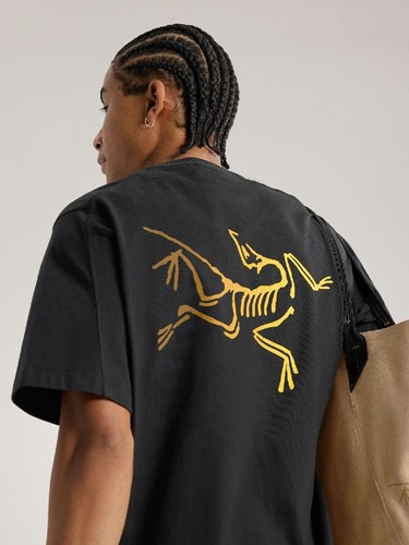 Arc'teryx Kragg Cotton Logo SS M - 24K Black