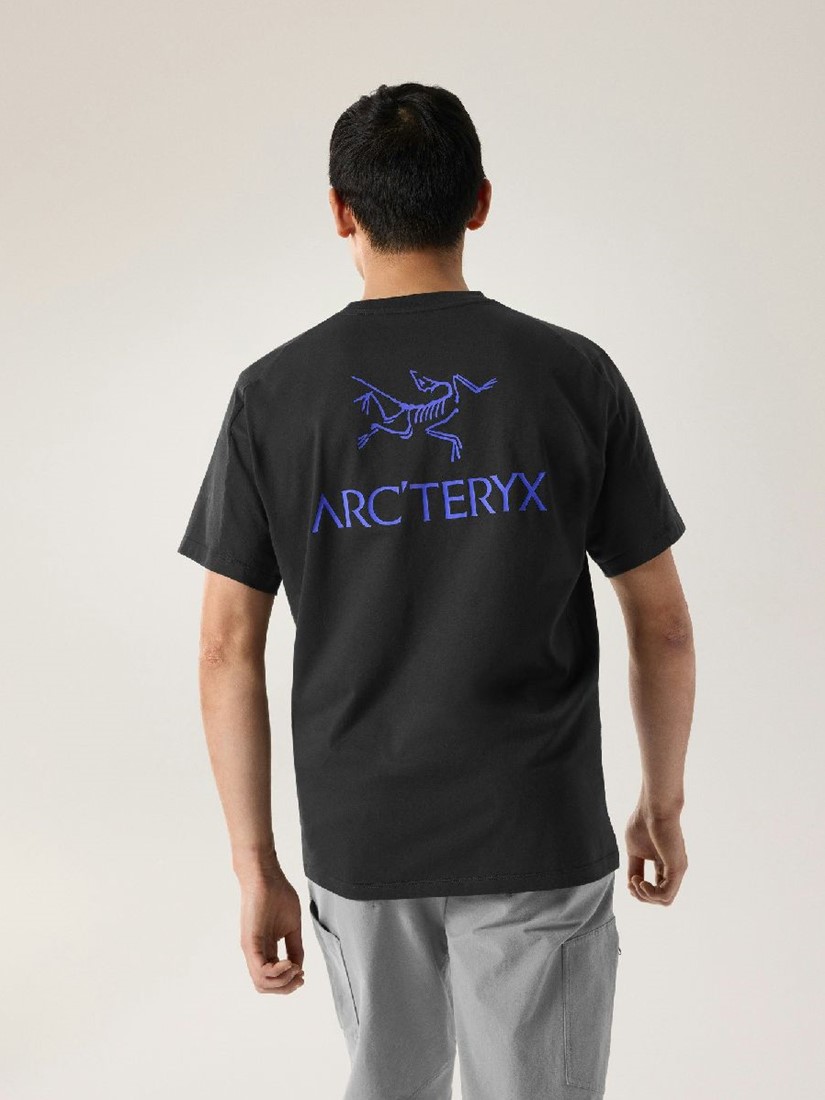 Arc'teryx Kragg SL Cotton Bird Word SS M - Black/Electra - S