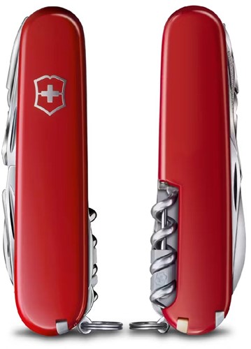 Victorinox Swiss Champ - Red - incl. Leather Belt Pouch