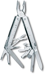 Victorinox Swiss Tool X incl. Leather Pouch - Silver