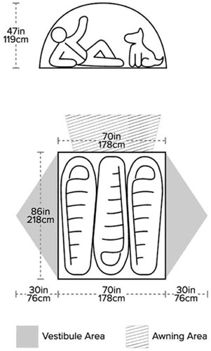 Big Agnes Salt Creek SL3