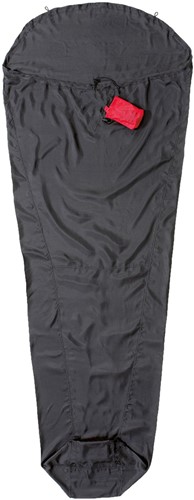 Cocoon Expedition Liner - X-Large - Silk Ripstop - Schwarz