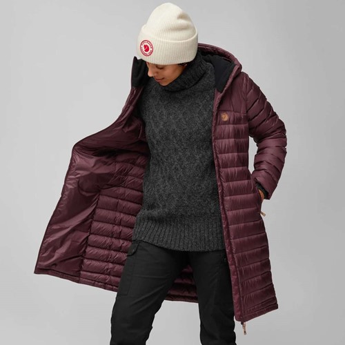 Fjallraven Snow Flake Parka W Deep Sea M Twinseasons AT