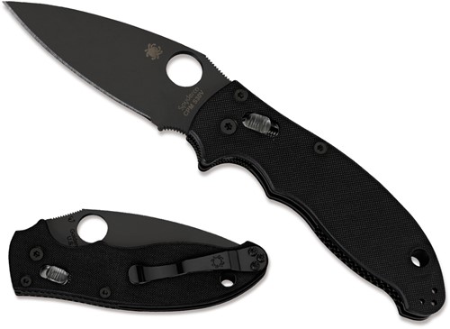 Spyderco Manix 2 Black PE