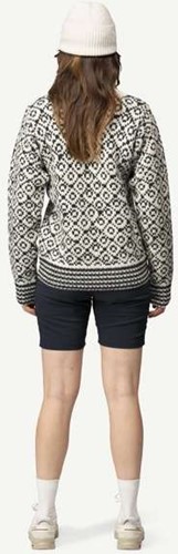 Devold Svalbard Wool High Neck - Offwhite/Anthracite