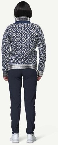 Devold Svalbard Wool High Neck - Night/Offwhite