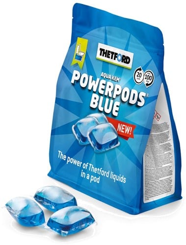 Thetford PowerPods Blau