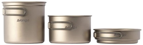 Vango Titanium 3 Piece Cook Set