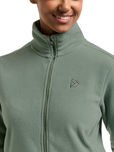 Didriksons Viona Fullzip W - Light Moss