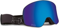 Aphex Virgo - Matt Black/Revo Blue Lens + Extra Lens