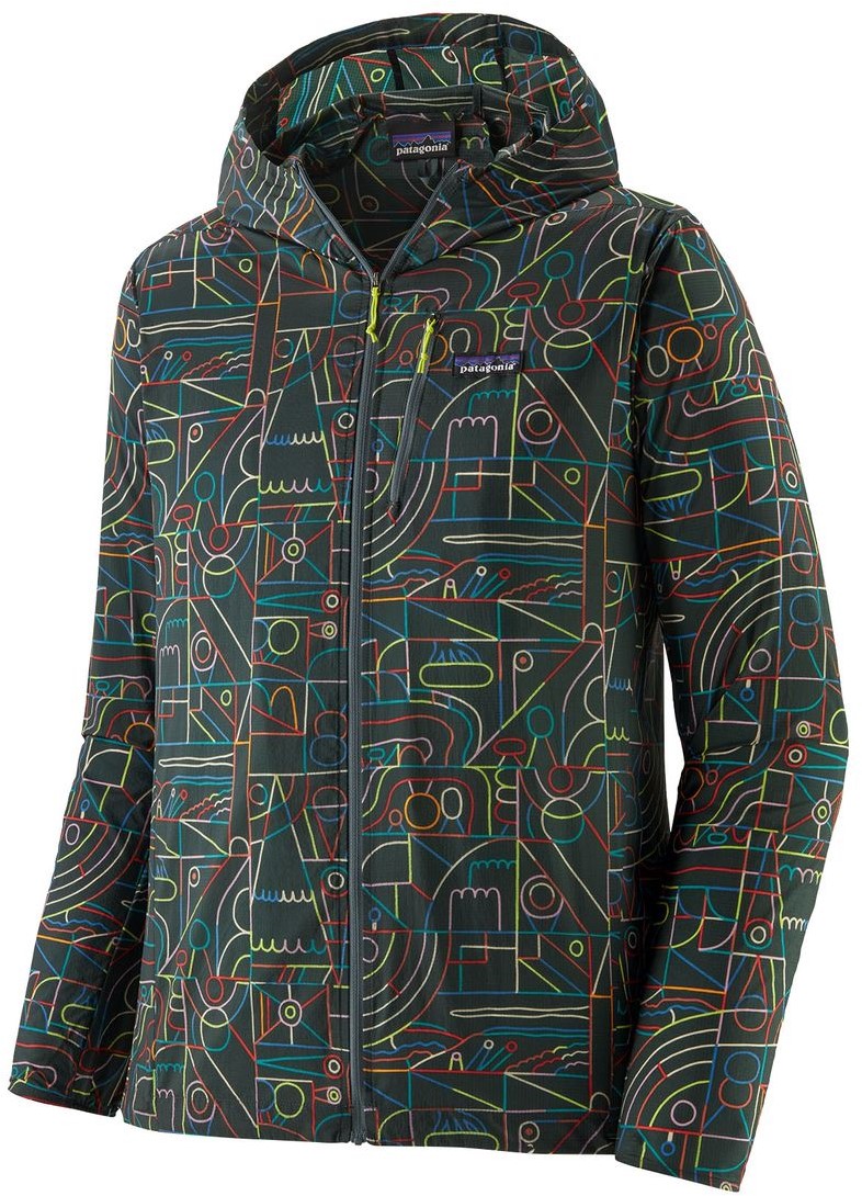 Patagonia M s Houdini Jacket Lose Yourself Outline Nouveau Green M Twinseasons AT