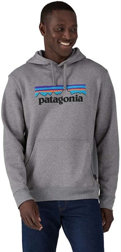 Patagonia P 6 Logo Uprisal Hoody Gravel Heather L Twinseasons AT