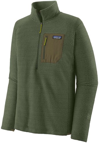 Patagonia M's R1 Air Zip Neck - Torrey Pine Green - XL