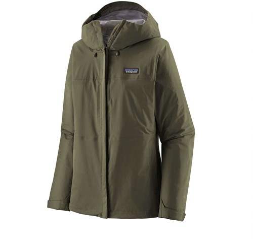 Patagonia W's Torrentshell 3L Rain Jacket - Pine Needle Green - L