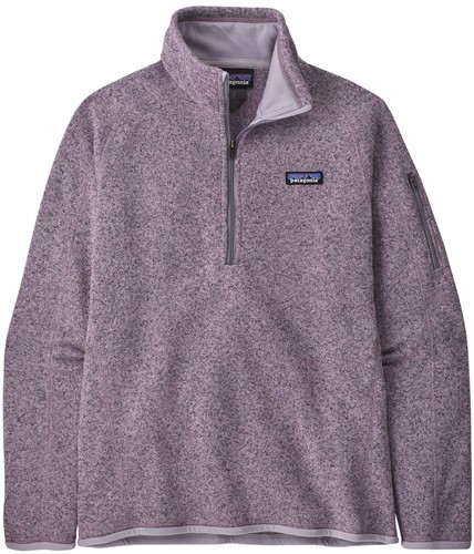 Patagonia W's Better Sweater 1/4 Zip - Milkweed Mauve - L