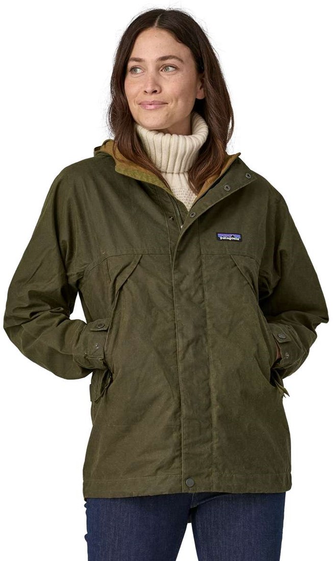 Patagonia Waxed Cotton Jacket - Basin Green - XL Twinseasons AT
