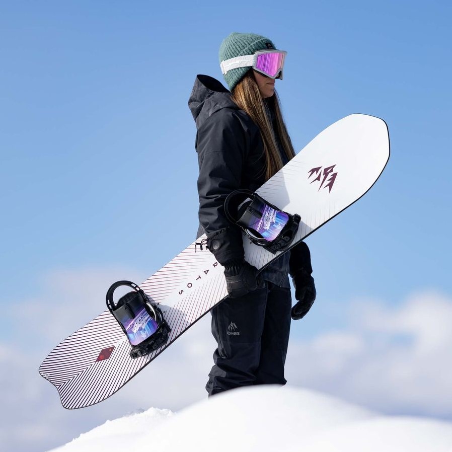 スノーボード Stratos Women 146 Jones Women's Stratos - 146 Twinseasons AT